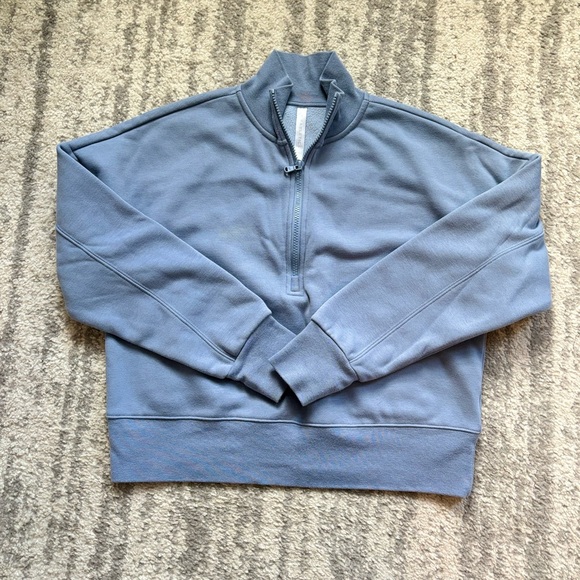 Fabletics • Catarina Mock Neck Half Zip Pullover - Picture 4 of 10